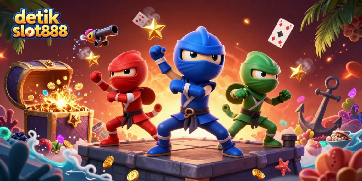 Rasakan sensasi bermain di detik slot888 dengan chameleon ninja beraksi di dunia slot gacor.