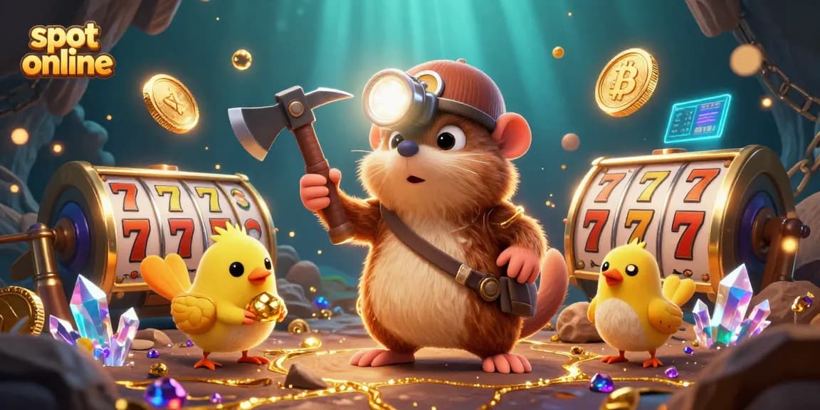 Find extraordinary slot online adventure with glowing treasures and casino symbols.