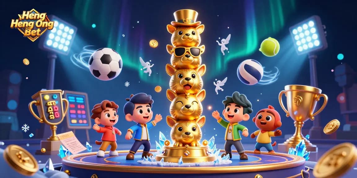 Engage with Heng Ong Bet through dynamic sports betting elements and a lively casino atmosphere.