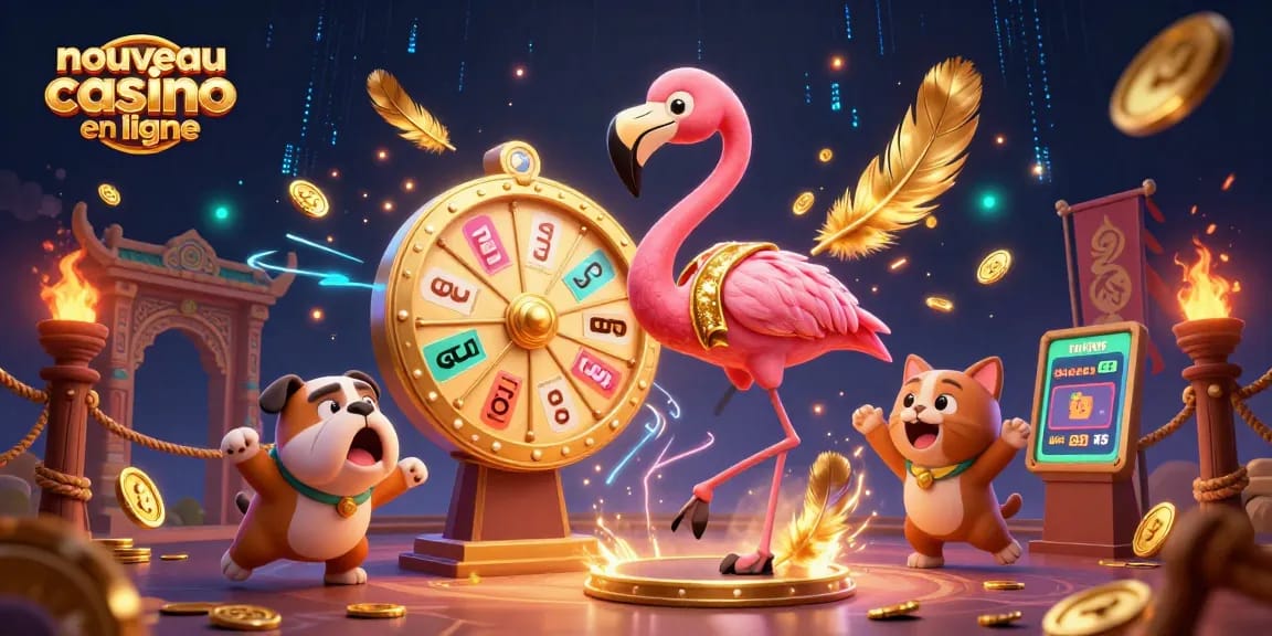 Découvrez l'excitation des nouveau casinos en ligne avec des personnages vibrants et des éléments de jeu palpitants.