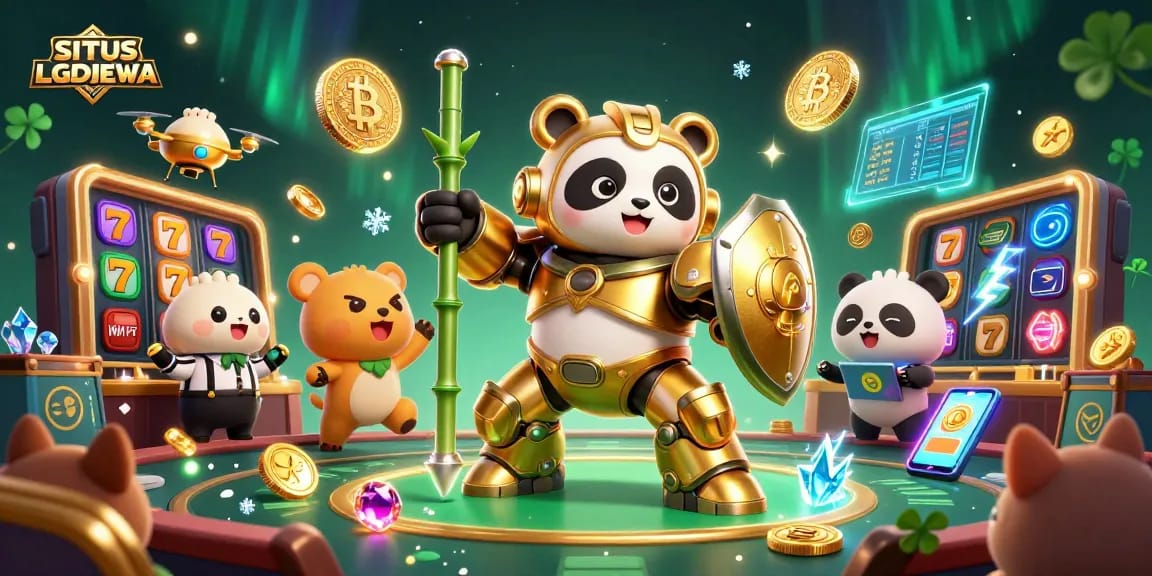 SITUS LGODEWA rewards players in an exciting casino arena with dynamic 3D slot game elements.