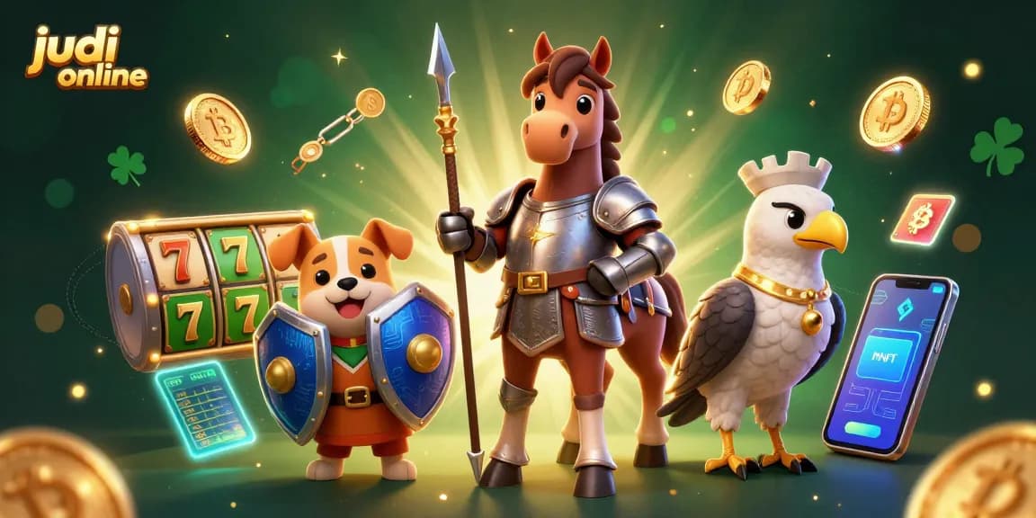 Menangkan pengalaman judi slot online dengan karakter raja, squire dan falcon yang tampil berani.
