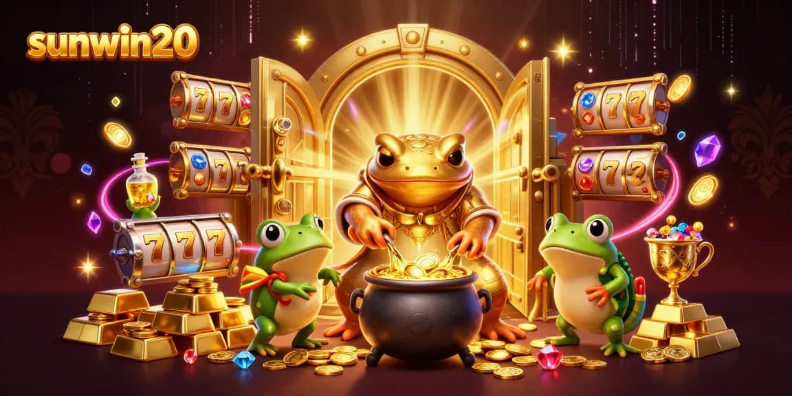 Engage with sunwin20's thrilling casino world filled with gold coins and vibrant slot games.