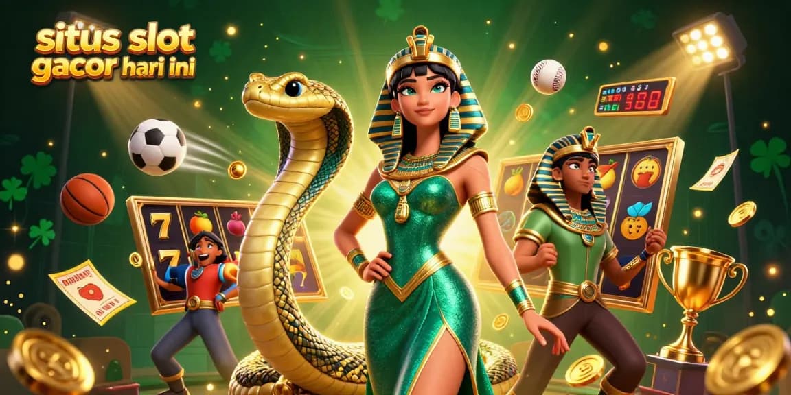 Mainkan dan menangkan besar di situs slot gacor hari ini dengan ilustrasi 3D yang menawan menampilkan elemen permainan yang berwarna-warni.