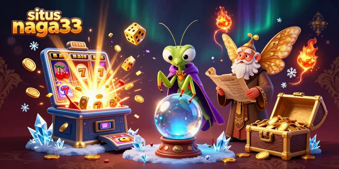 Situs naga303 offers an engaging casino experience with vibrant characters and thrilling gaming elements.