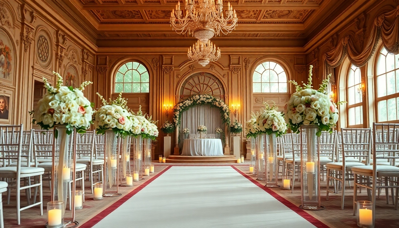 Experience the charm of the Best Wedding Venue Jacksonville with exquisite floral arrangements and elegant décor.