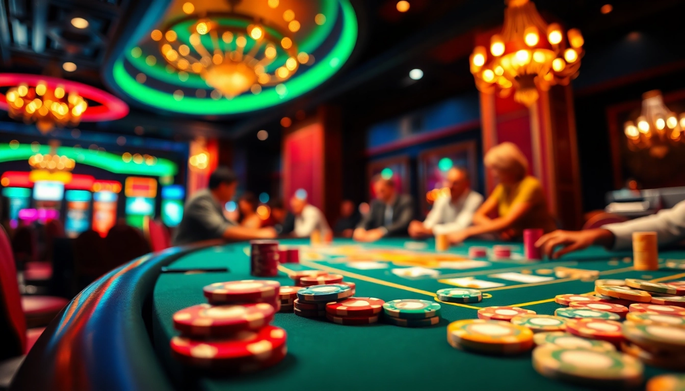 Experience the excitement of Non gamstop Casino Uk with vibrant gaming scenes and engaging players.
