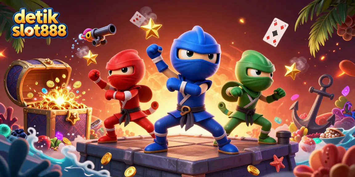 Rasakan sensasi bermain di detik slot888 dengan chameleon ninja beraksi di dunia slot gacor.