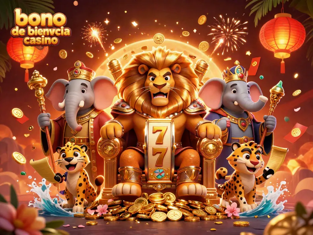 Gana con el bono de bienvenida casino mientras juegas en un entorno vibrante de 3D.