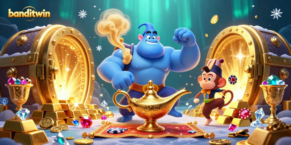 Menangkan taruhan menarik di banditwin dengan kapten genie dan harta karun berkilau!