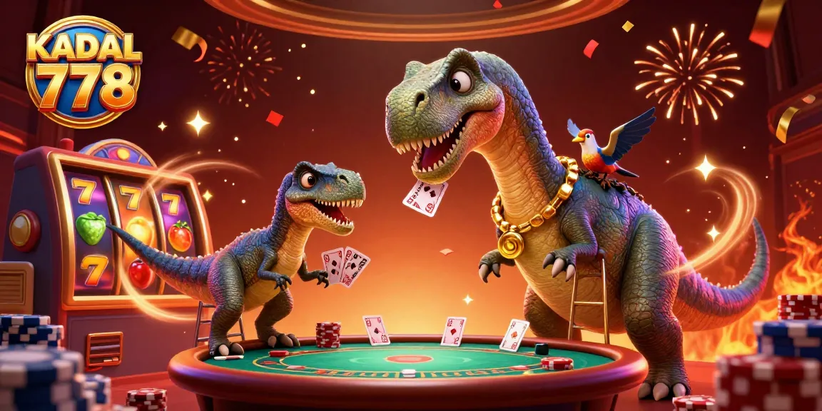 KADAL 778 offers thrilling casino action with lively animated characters and vibrant gambling elements.