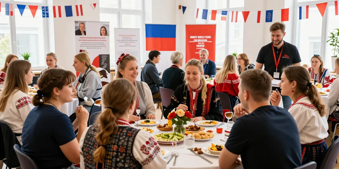 Engaging Polish community event at https://www.sfpol.com/, featuring cultural exchange and traditional food.