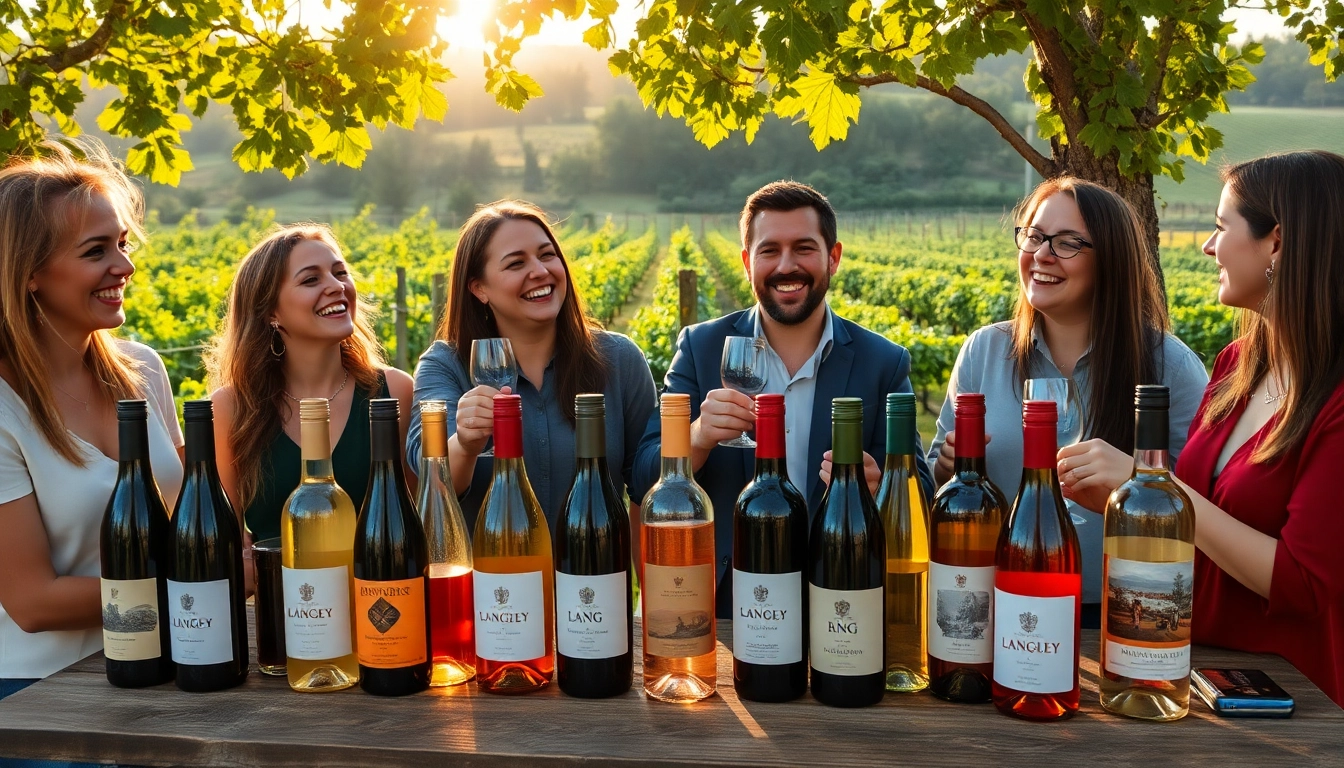 Experience joyful moments during langley wine tours amidst beautiful vineyards.