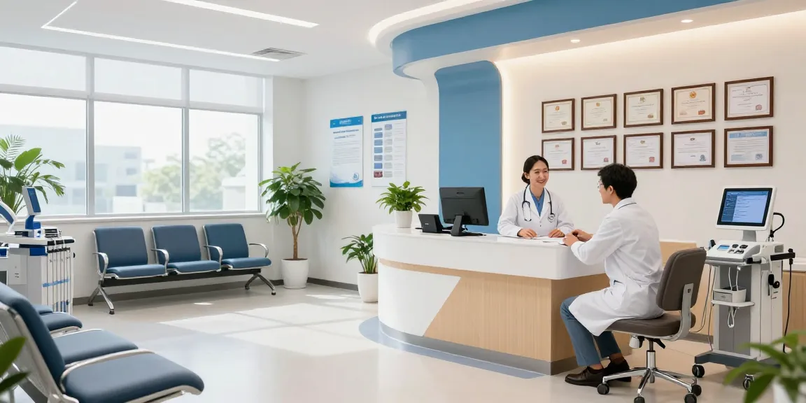 Hair transplant Turkey consultation in a modern healthcare clinic.