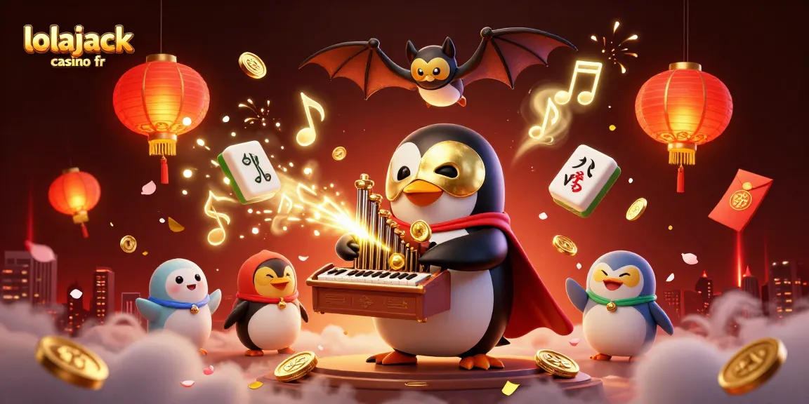 Play at lolajack casino fr with vibrant games and gold coins in an enchanting scene.