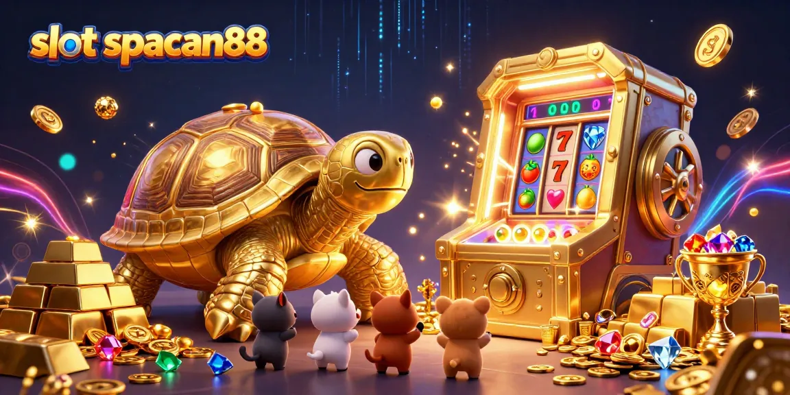 Spin the reels with slot spaceman88 amidst a golden jackpot of treasures and excitement.