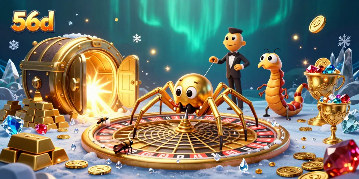 Experience thrilling gameplay with 56d while placing bets on a dazzling roulette wheel.