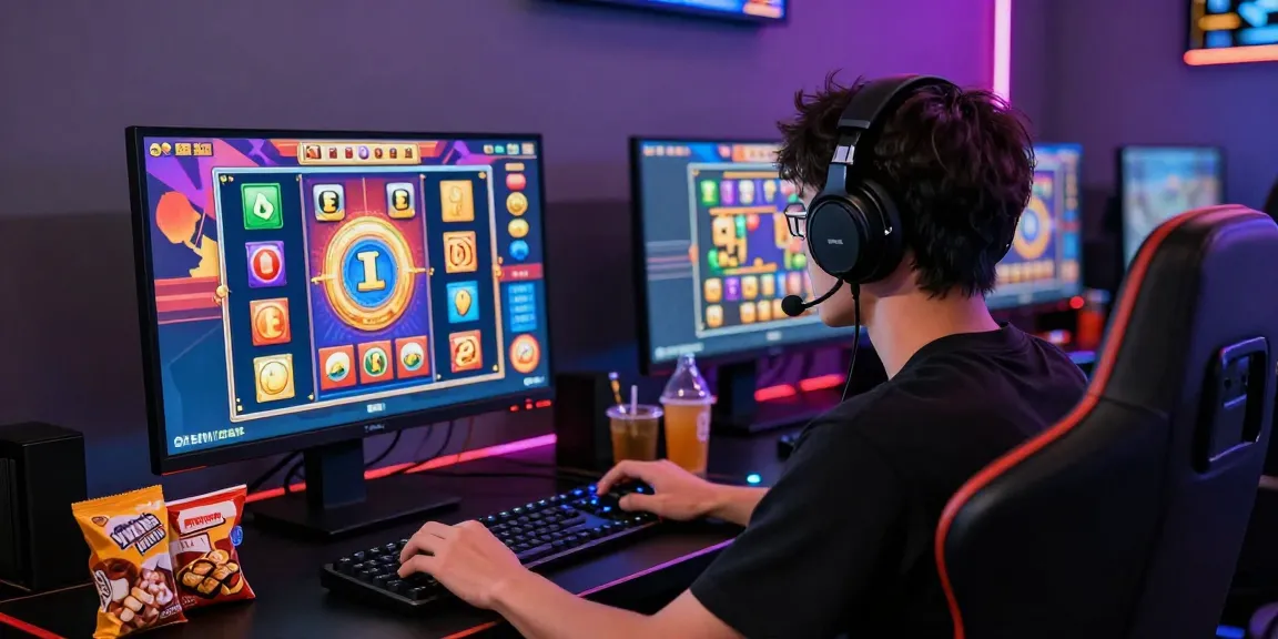 Gamer menikmati pengalaman permainan slot di diana4d dengan suasana nyaman dan grafis menarik.