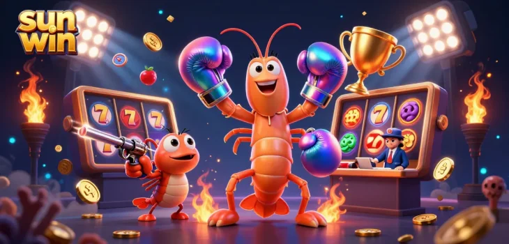 Engage in thrilling gameplay at sun win with vibrant slot machines and lively characters.