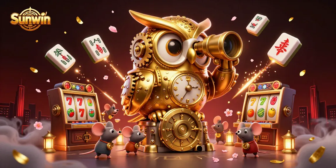 Experience thrilling casino moments with Sunwin's colorful gaming scene featuring unique characters and rich elements.